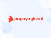 Review graphic featuring Papaya Global logo.